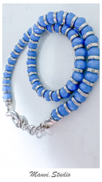 Female Anklets-The Blue Beads