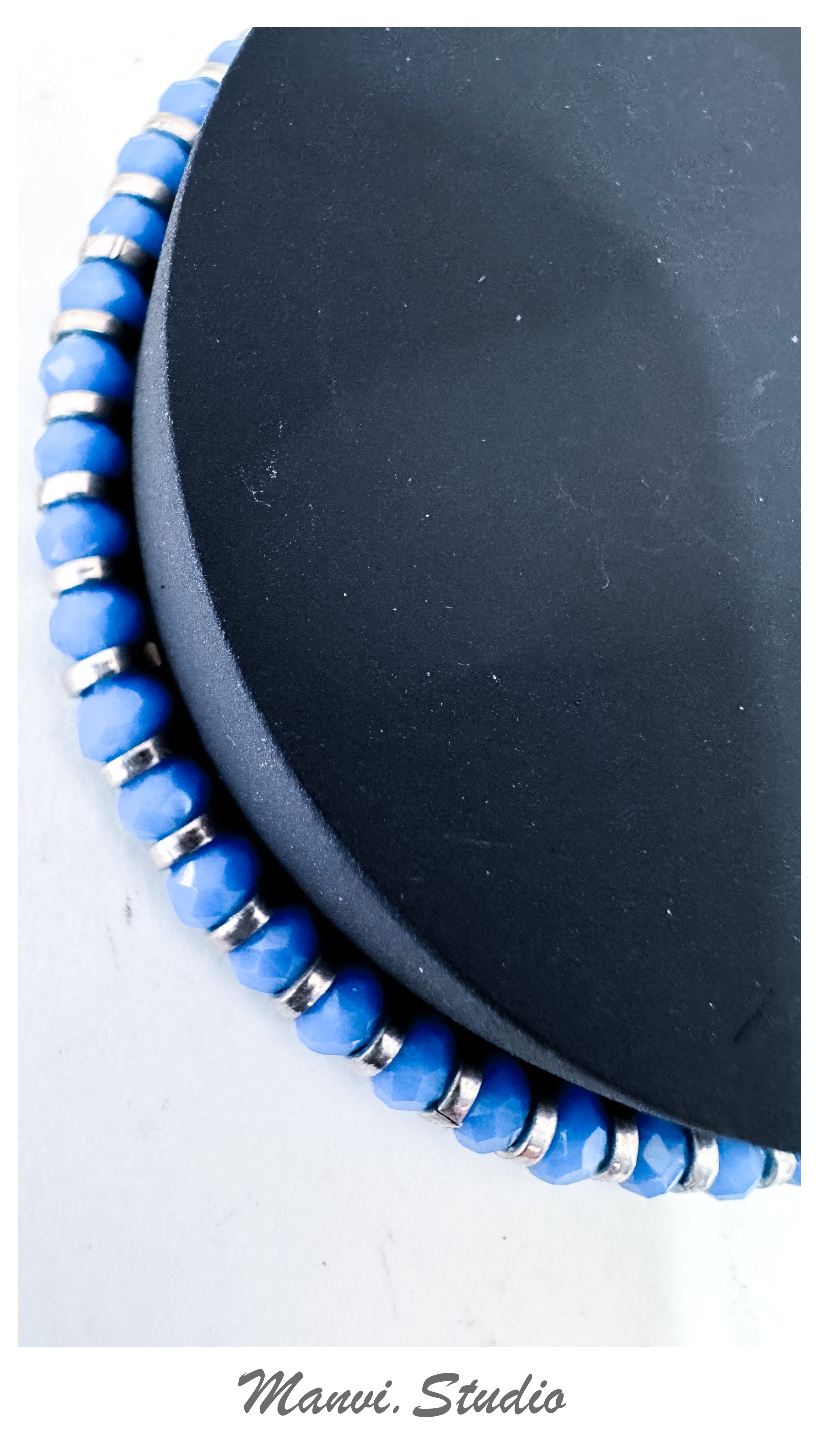 Female Anklets-The Blue Beads