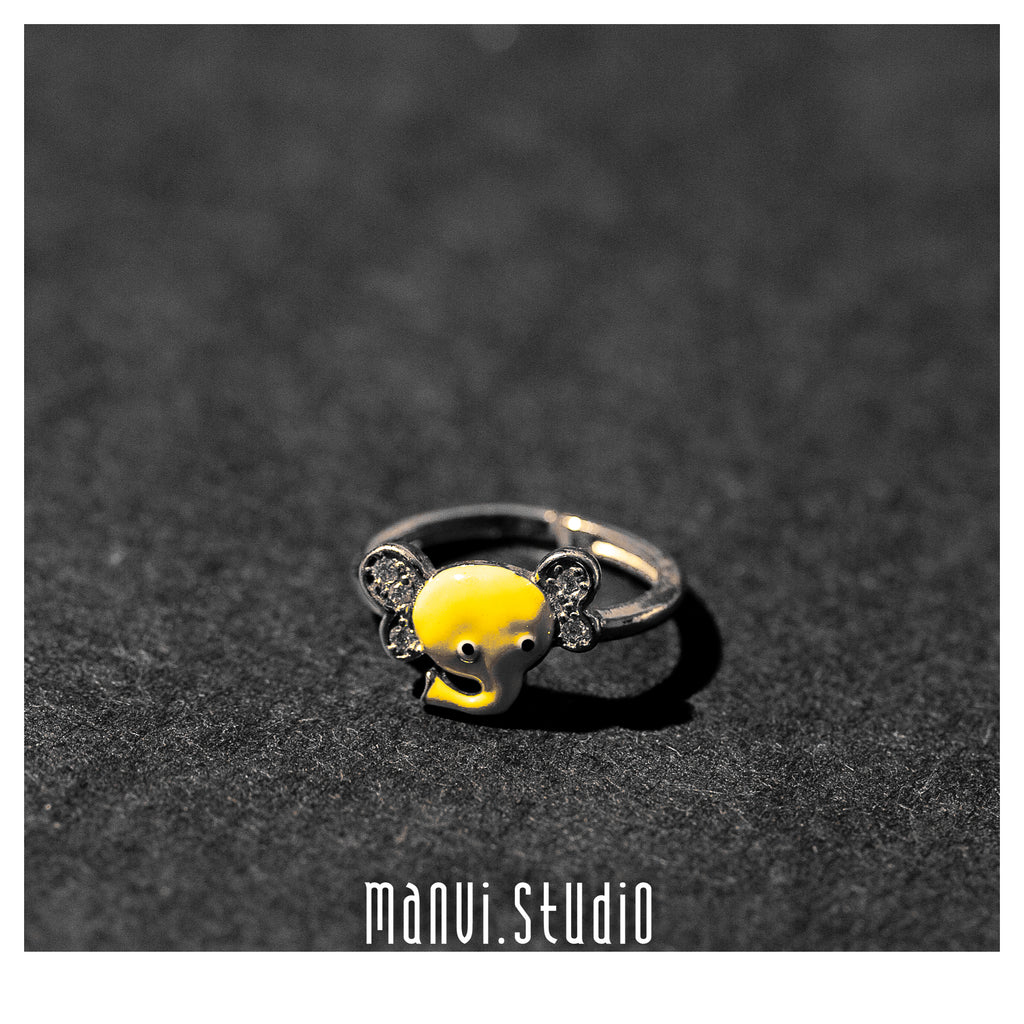 Aww So Cute 92.5-925 Sterling Silver Cute Butterfly Ring For Kids